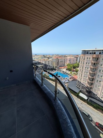 Квартира 1+1 с видом на море и горы в центре Алании, 59 кв.м. - Ракурс 14