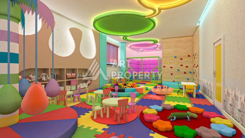 Большая квартира 1+1, 70 кв.м. Премиум резиденция в Махмутларе - Ракурс 21