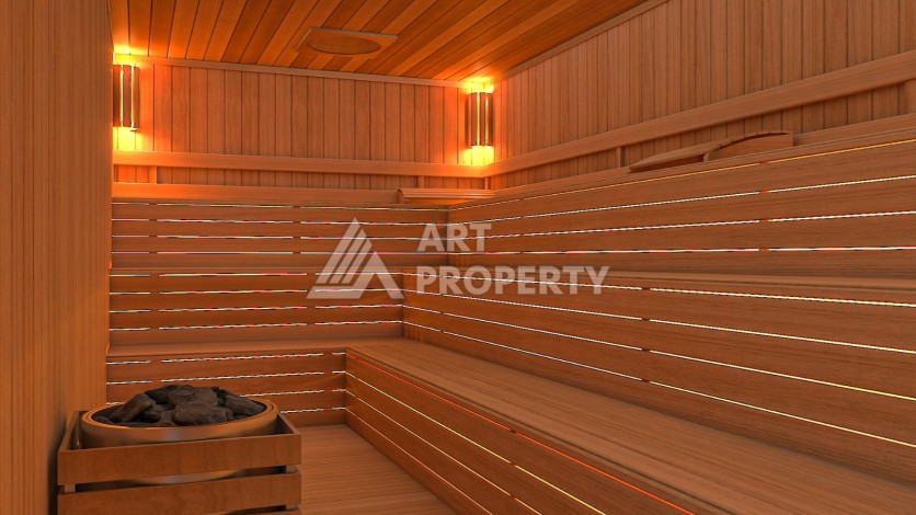 Большая квартира 1+1, 70 кв.м. Премиум резиденция в Махмутларе - Ракурс 23