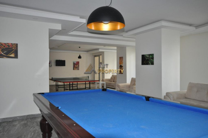 Просторная квартира 1+1 с мебелью и техникой у моря в районе Кестель, 70 м2 - Ракурс 22