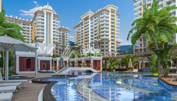 Большая квартира 1+1, 70 кв.м. Премиум резиденция в Махмутларе - Ракурс 29