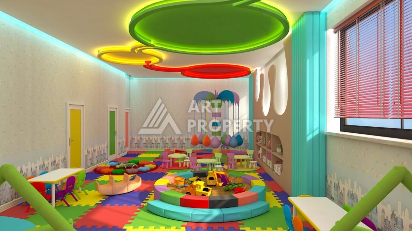 Большая квартира 1+1, 70 кв.м. Премиум резиденция в Махмутларе - Ракурс 31