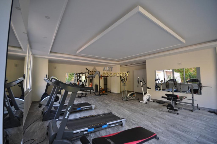 Просторная квартира 1+1 с мебелью и техникой у моря в районе Кестель, 70 м2 - Ракурс 24