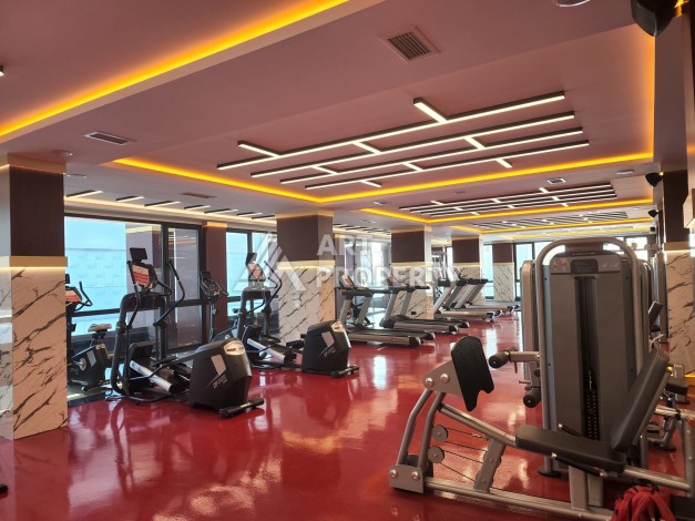 Квартира 1+1 с боковым видом на море в элитной резиденции, 70 кв.м. - Ракурс 3