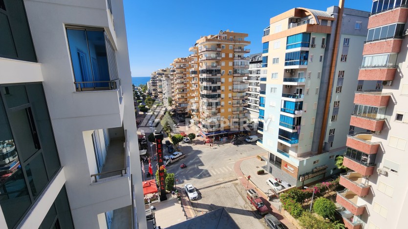 Квартира 1+1 с боковым видом на море в элитной резиденции, 70 кв.м. - Ракурс 13