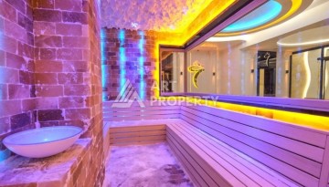 Квартира 1+1 с боковым видом на море в элитной резиденции, 70 кв.м. - Ракурс 19