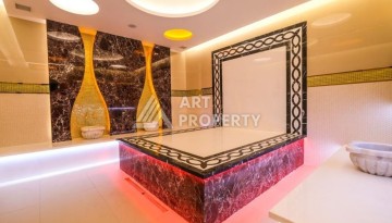 Квартира 1+1 с боковым видом на море в элитной резиденции, 70 кв.м. - Ракурс 21