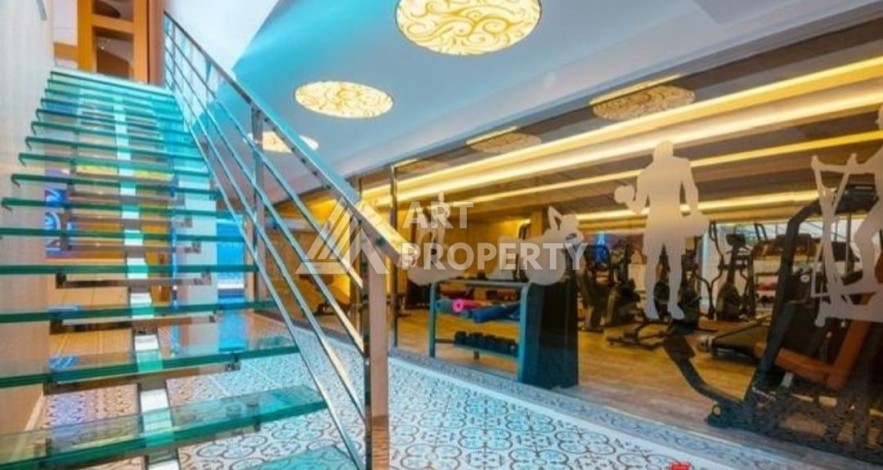 Квартира 1+1 в центре Алании в элитной резиденции, 60 кв.м. - Ракурс 6