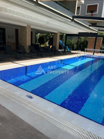 Квартира 2+1 у пляжа Клеопатры, 110 кв.м. Элитное жильё в центре Алании - Ракурс 1