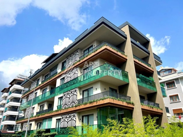 Двухуровневая квартира 2+1 возле пляжа Клеопатры, 110 кв.м. - Ракурс 0