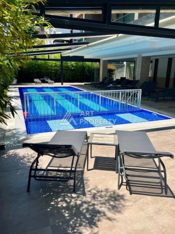 Двухуровневая квартира 2+1 возле пляжа Клеопатры, 110 кв.м. - Ракурс 2