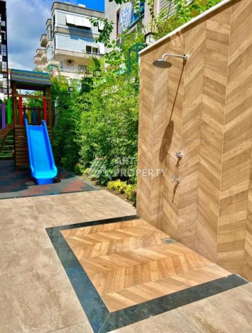 Двухуровневая квартира 2+1 возле пляжа Клеопатры, 110 кв.м. - Ракурс 7