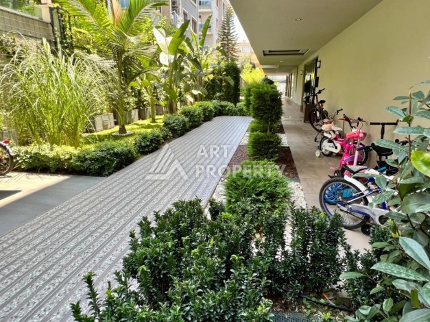 Двухуровневая квартира 2+1 возле пляжа Клеопатры, 110 кв.м. - Ракурс 9