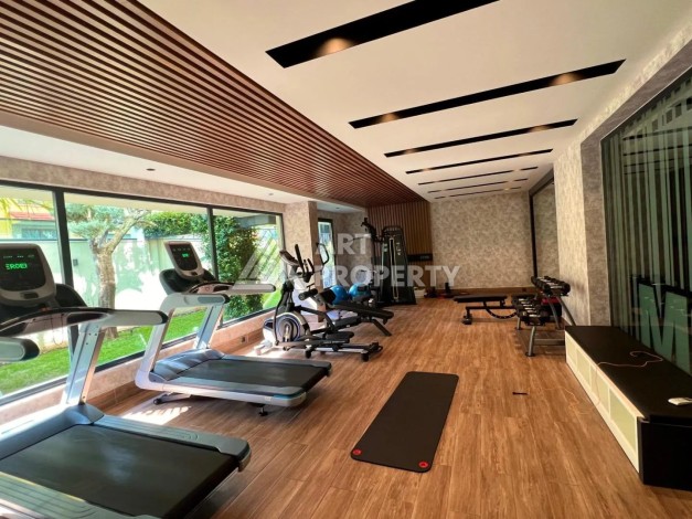 Двухуровневая квартира 2+1 возле пляжа Клеопатры, 110 кв.м. - Ракурс 12