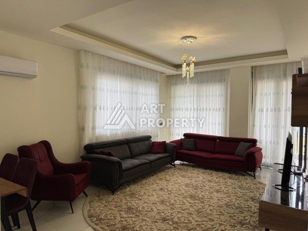 Двухуровневая квартира 2+1 возле пляжа Клеопатры, 110 кв.м. - Ракурс 28