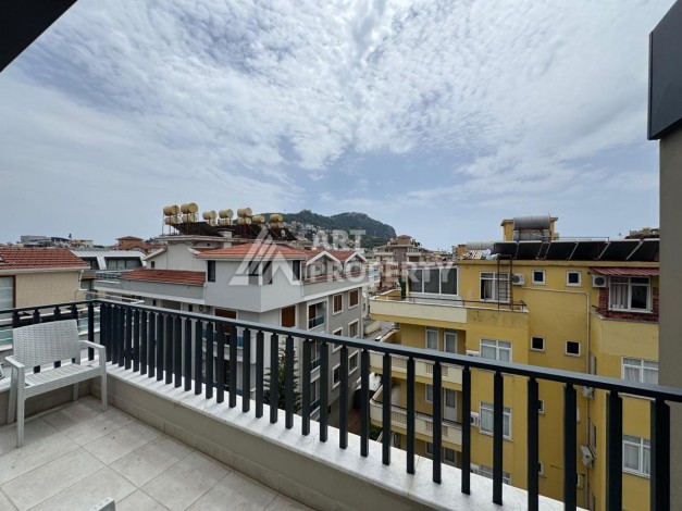 Двухуровневая квартира 2+1 возле пляжа Клеопатры, 110 кв.м. - Ракурс 31