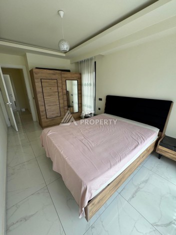 Двухуровневая квартира 2+1 возле пляжа Клеопатры, 110 кв.м. - Ракурс 44