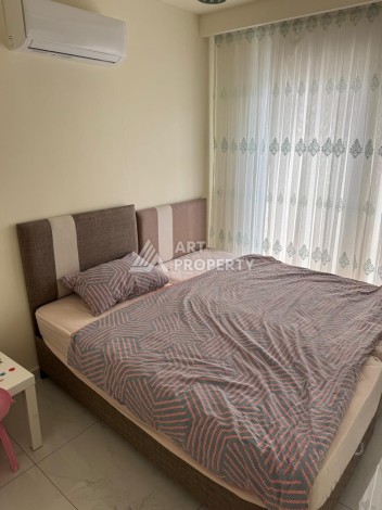 Двухуровневая квартира 2+1 возле пляжа Клеопатры, 110 кв.м. - Ракурс 47