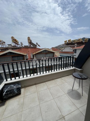 Двухуровневая квартира 2+1 возле пляжа Клеопатры, 110 кв.м. - Ракурс 51