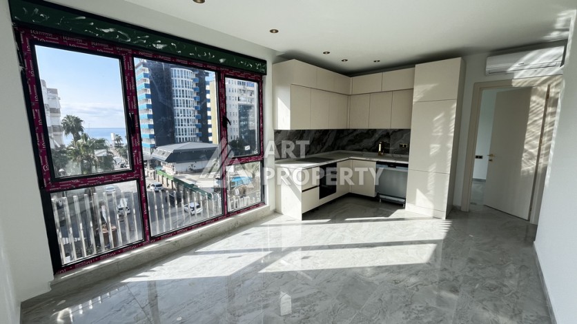 Квартира 1+1 в престижной резиденции Тосмура в 150 метрах от моря - Ракурс 13