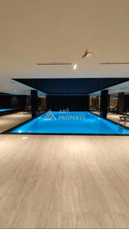 Квартира 1+1 в престижной резиденции Тосмура в 150 метрах от моря - Ракурс 4