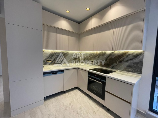 Квартира 1+1 в элитной резиденции в 150 м от моря. Тосмур, Алания - Ракурс 3