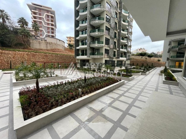 Квартира 1+1 в элитной резиденции в 150 м от моря. Тосмур, Алания - Ракурс 9