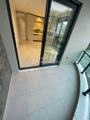 Квартира 1+1 в элитной резиденции в 150 м от моря. Тосмур, Алания - Ракурс 10