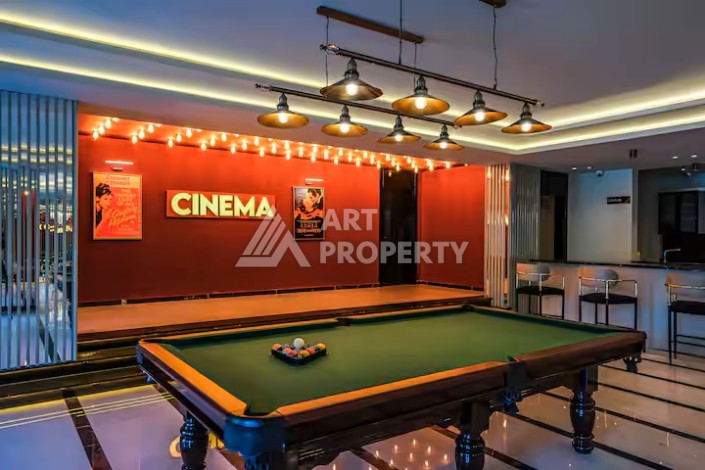 Квартира 1+1 в элитной резиденции в 150 м от моря. Тосмур, Алания - Ракурс 16