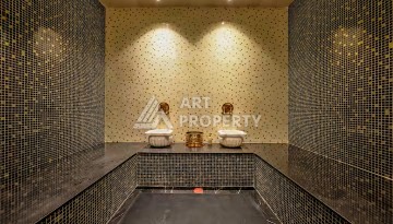 Квартира 1+1 в элитной резиденции в 150 м от моря. Тосмур, Алания - Ракурс 18