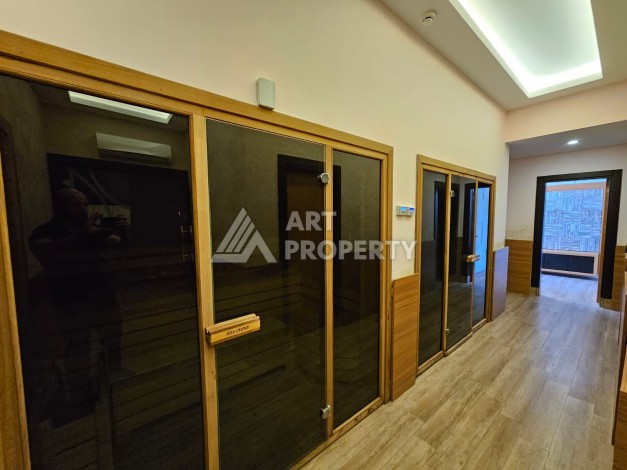 Квартира 1+1 в престижном жилом комплексе в центре Алании, 60 кв.м. - Ракурс 9