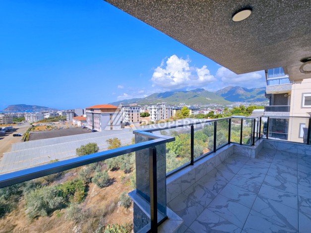 Видовой дуплекс 2+1 в Оба, 100 кв.м. - Ракурс 14