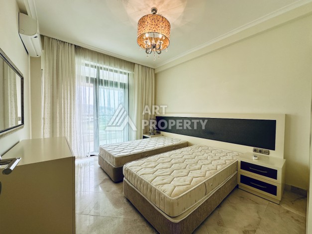 Отдельно стоящая вилла 3+1 с личным бассейном в уникальном курортном комплексе района Каргыджак - Ракурс 15