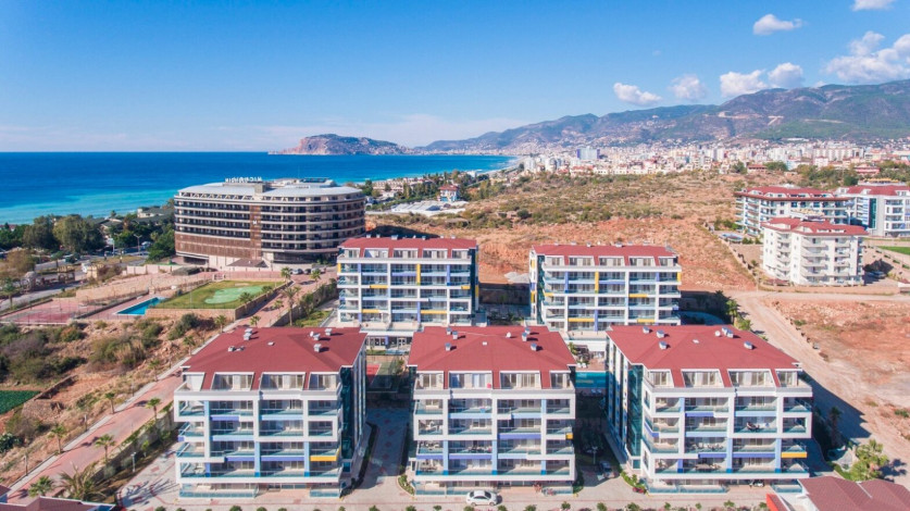 Квартира 1+1 в комплексе с развитой инфраструктурой в Кестеле, 65 м2 - Ракурс 11