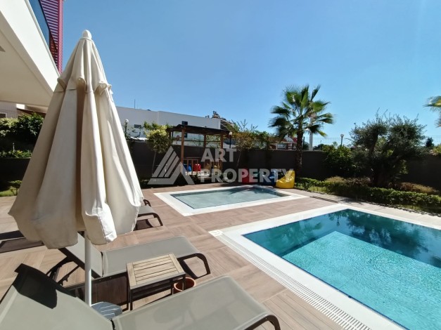 Квартира 1+1 в 450 м от пляжа Клеопарты. Стильный бутик-комплекс в центре Алании - Ракурс 2