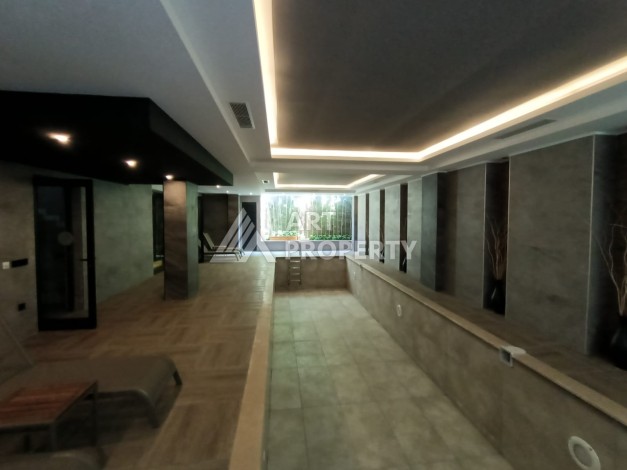 Квартира 1+1 в 450 м от пляжа Клеопарты. Стильный бутик-комплекс в центре Алании - Ракурс 4