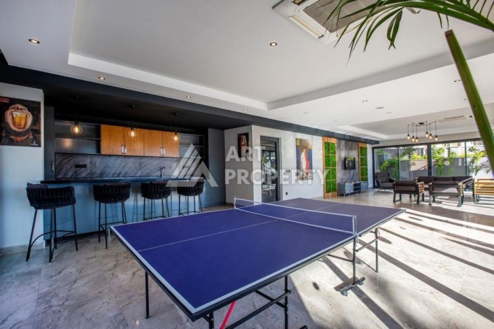 Квартира 1+1 в 450 м от пляжа Клеопарты. Стильный бутик-комплекс в центре Алании - Ракурс 6