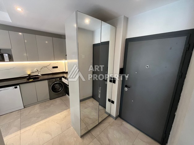 Квартира 1+1 в 450 м от пляжа Клеопарты. Стильный бутик-комплекс в центре Алании - Ракурс 16