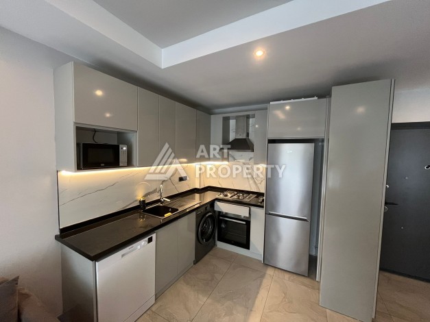 Квартира 1+1 в 450 м от пляжа Клеопарты. Стильный бутик-комплекс в центре Алании - Ракурс 19