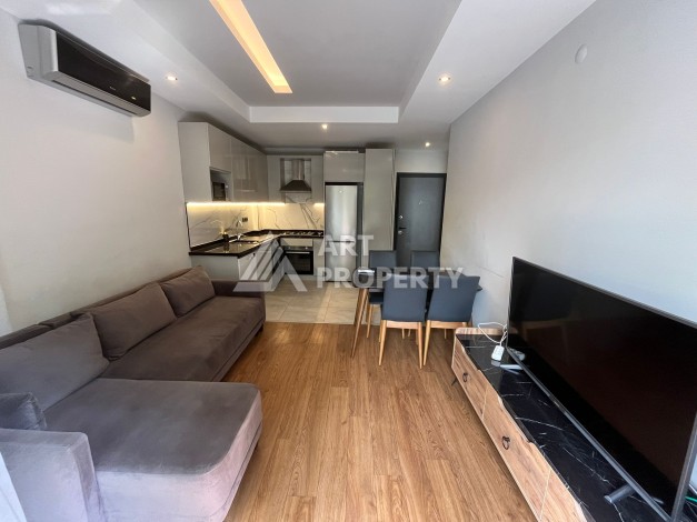 Квартира 1+1 в 450 м от пляжа Клеопарты. Стильный бутик-комплекс в центре Алании - Ракурс 20