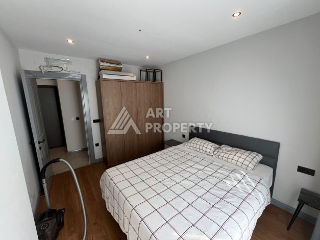 Квартира 1+1 в 450 м от пляжа Клеопарты. Стильный бутик-комплекс в центре Алании - Ракурс 23