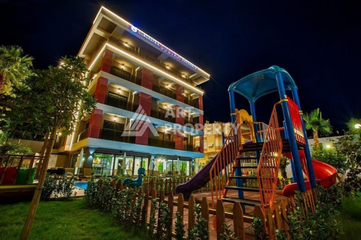 Квартира 1+1 с видом на крепость и горы в 450 метрах от пляжа Клеопатры - Ракурс 24