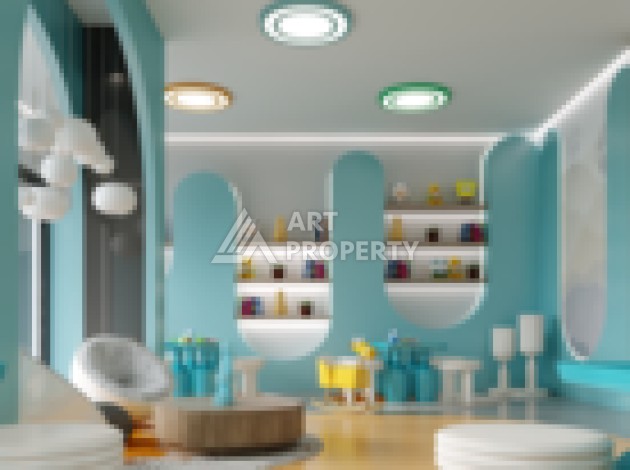 Современная квартира 1+1 в новой резиденции, центр Махмутлара, 55 кв.м. - Ракурс 4