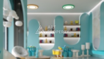 Меблированная квартира 1+1 в престижном комплексе в центре Махмутлара, 45 кв.м. - Ракурс 4