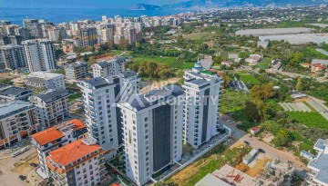 Элитная недвижимость в Махмутларе. Две квартиры 1+1 площадью 55 кв.м. - Ракурс 11