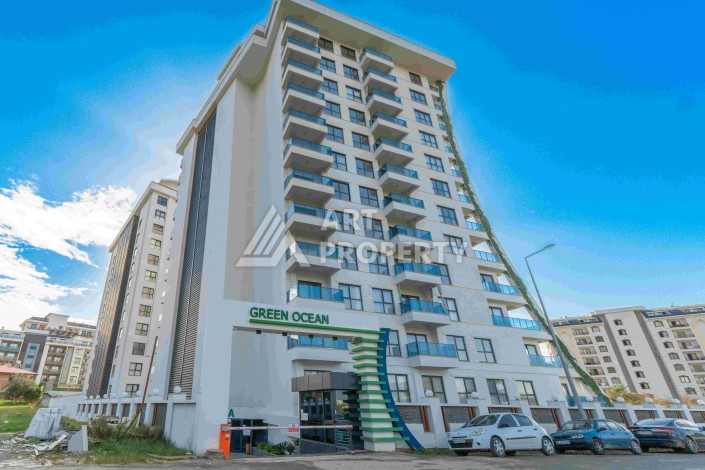 Элитная недвижимость в Махмутларе. Две квартиры 1+1 площадью 55 кв.м. - Ракурс 13