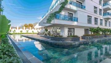 Элитная недвижимость в Махмутларе. Две квартиры 1+1 площадью 55 кв.м. - Ракурс 19