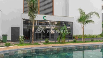 Элитная недвижимость в Махмутларе. Две квартиры 1+1 площадью 55 кв.м. - Ракурс 21