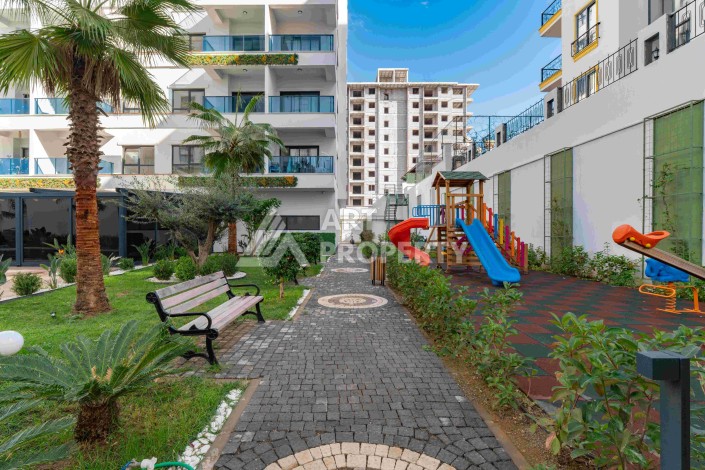 Элитная недвижимость в Махмутларе. Две квартиры 1+1 площадью 55 кв.м. - Ракурс 26