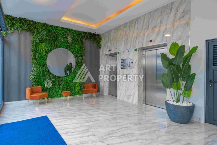 Элитная недвижимость в Махмутларе. Две квартиры 1+1 площадью 55 кв.м. - Ракурс 30